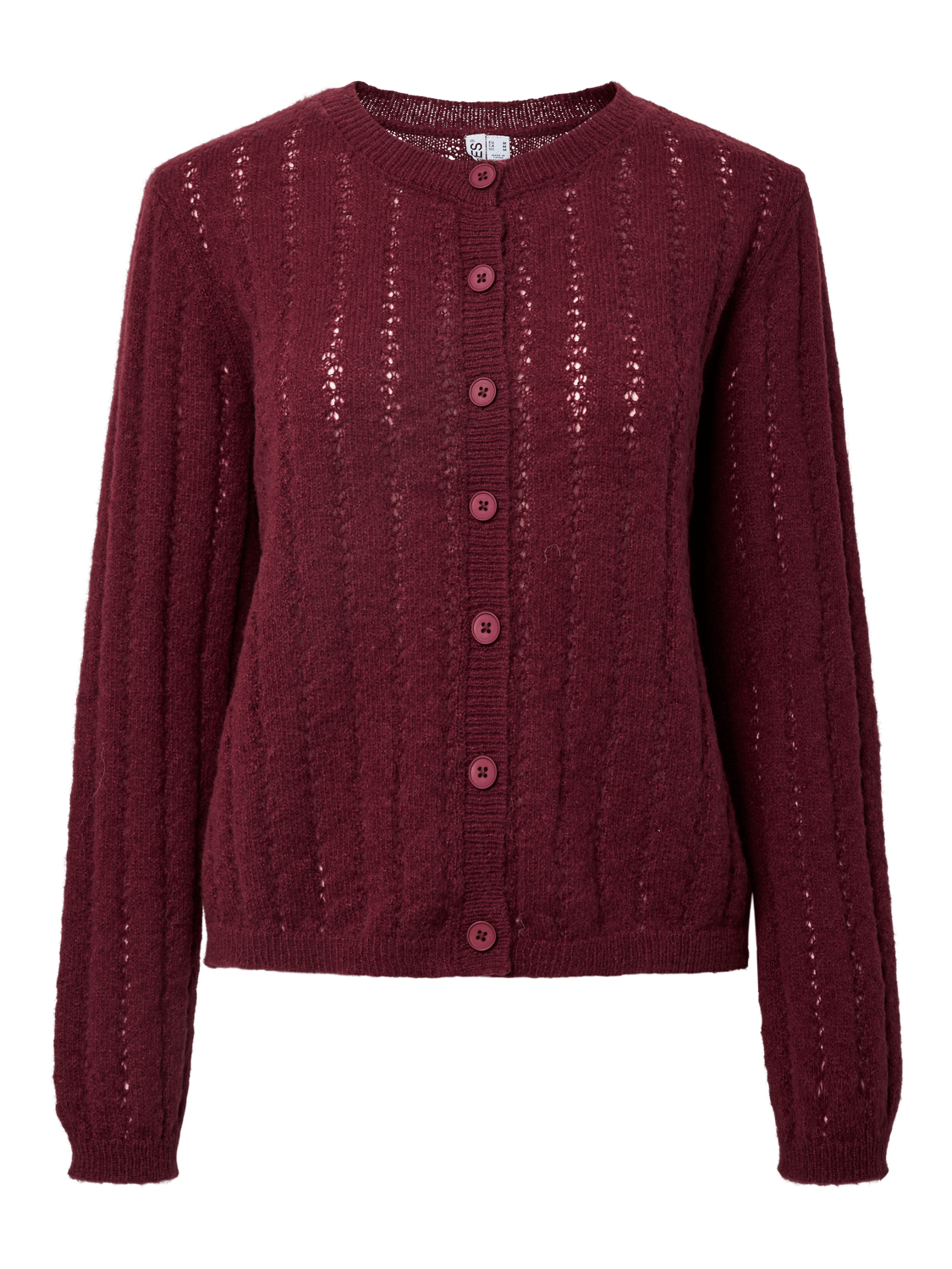 PCADA Knitted Cardigan - Winetasting - VERO MODA & VILA Bergvik